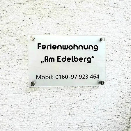 Ferienwohnung Am Edelberg